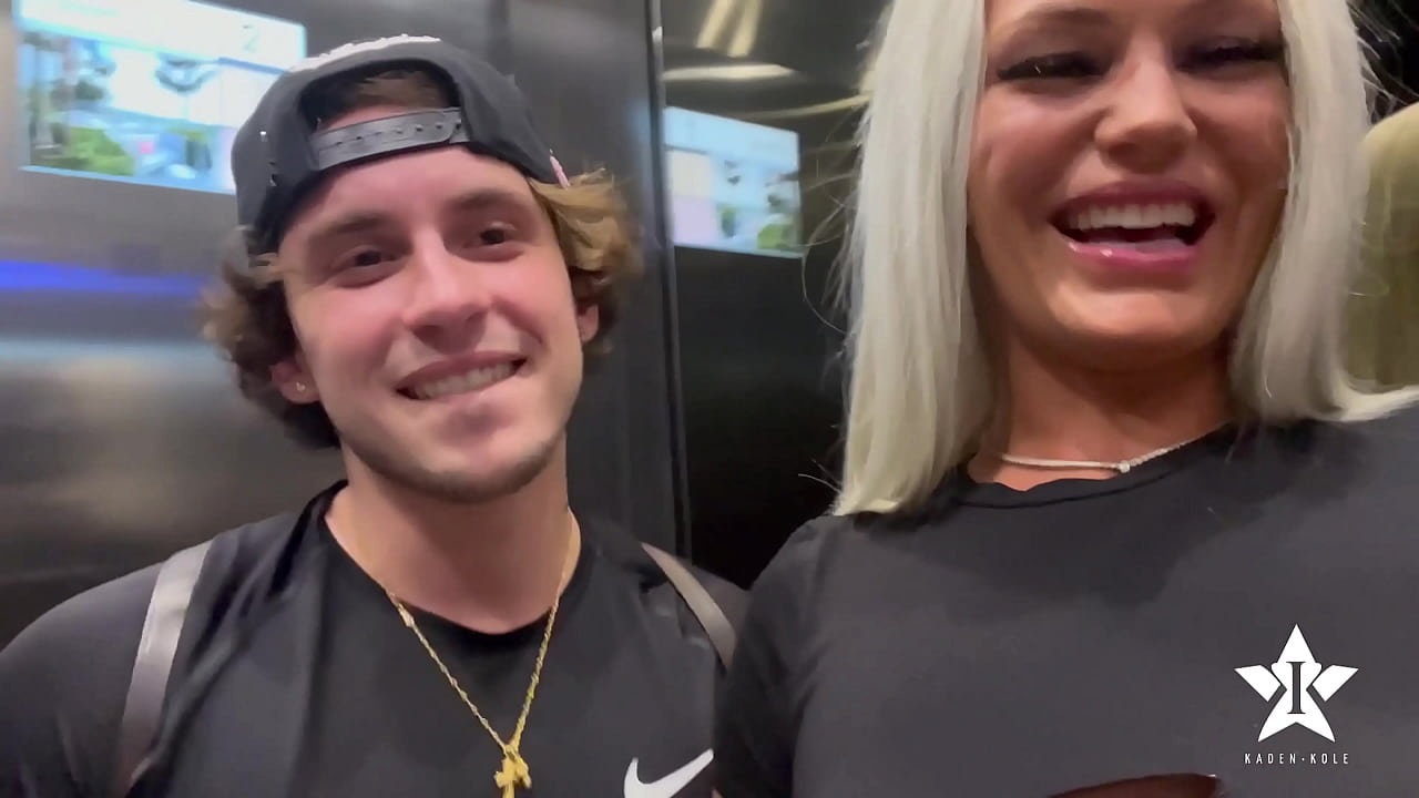 Hot Busty Blonde MILF Gets Creampied By Her Stepson's Bestfriend – Chris Rail Kaden Kole