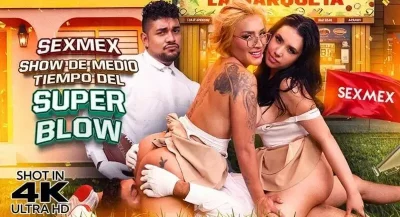SexMex Paola Rubiel Gaby Veracruz Super Blow Halftime (14 02 2026) Hardcore Threesome Bigtits Latina Super Smash Bros Porn Exzotic Porn